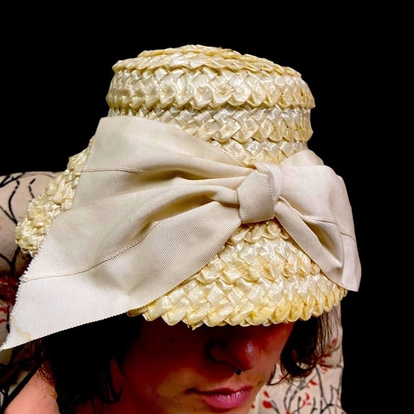 Mid Century Big Bow Sun Hat main image 10